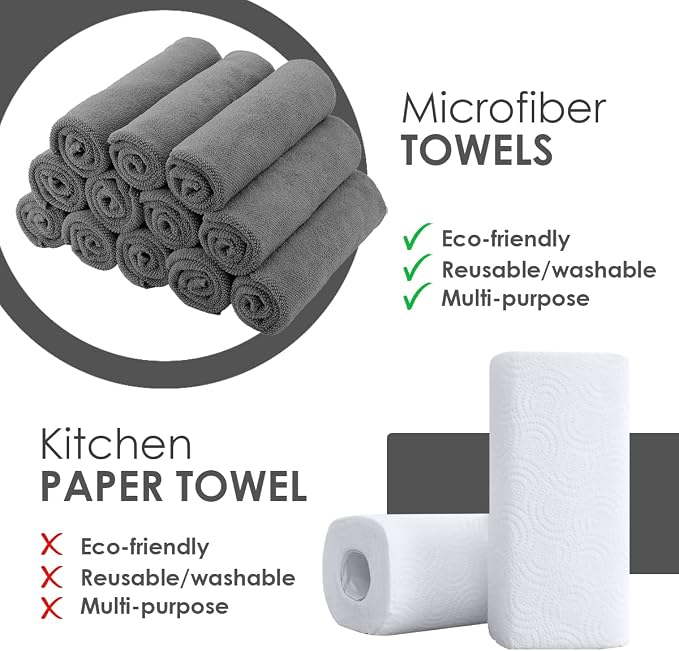 Avalon Towels Microfiber Cleaning Cloths - Image 2