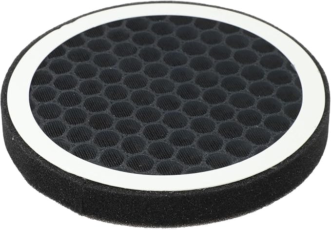 Activated Carbon HEPA Filter for PVC Pipe Air Systems, Round Duct Filter by Unknown