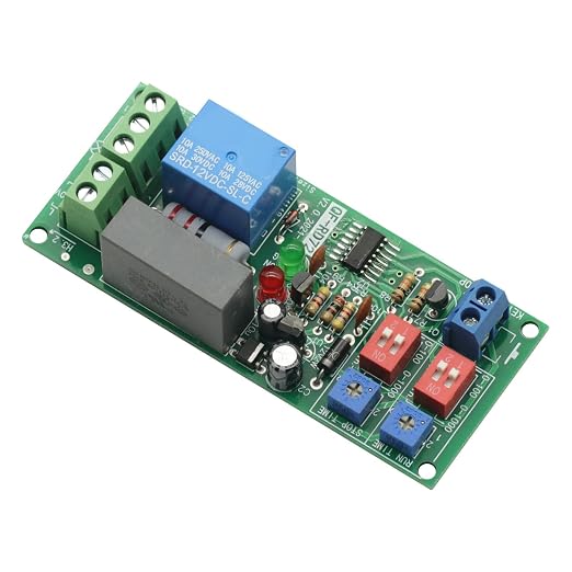 Dual Time Adjustable Cycle Delay Timing Relay Repeat ON Off Switch Infinite - Image 2