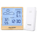 Raddy WF-50T Indoor Outdoor Thermometer Hygrometer Wireless Weather Station by Raddy