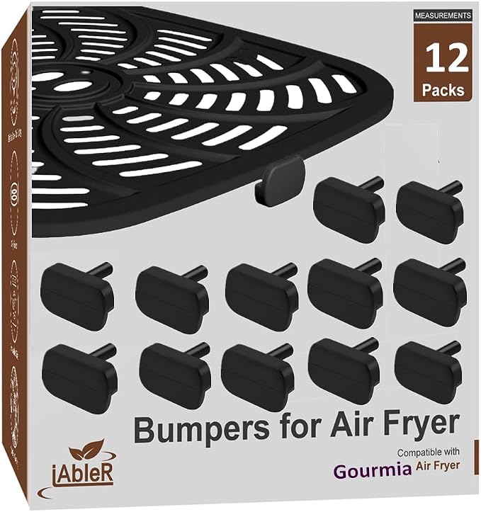 Original Air Fryer Rubber Feet for Gourmia Air Fryers, Rubber Tabs, Rubber Tips by iAbler