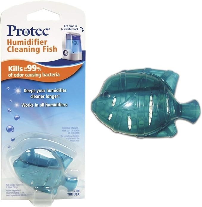 Protec Humidifier Cleaning Fish, Tank Cleaner, Humidifier Cleaner, Fights Slime by VicksDevices