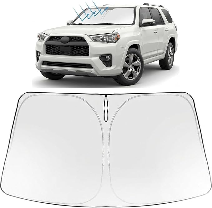 Proadsy Windshield Sun Shade for 4Runner 2025-2026 SR5, TRD Limited Foldable by Proadsy