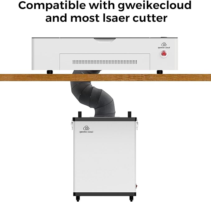 Smoke Purifier for gweikecloud Pro/Basic/RF/NOX, 300W Strong Suction Fume - Image 5