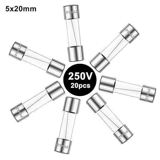 20PCS F10AL250V 5 x 20mm Fast Blow Glass Fuses 10A 10Amp 250V Glass Fuse - Image 4