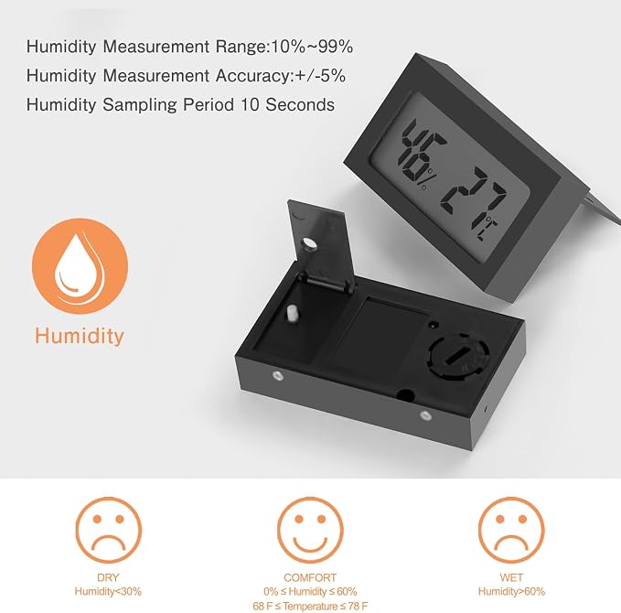 Digital Hygrometer Thermometer - Image 4