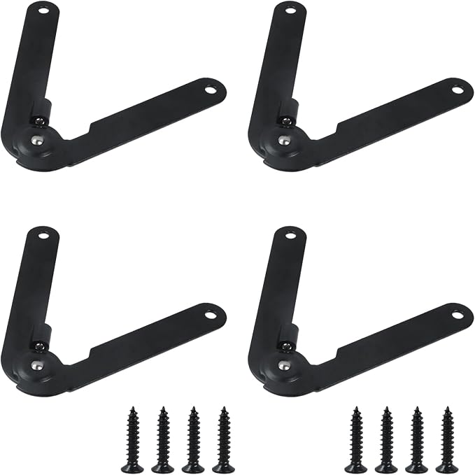 4 Pcs 180 Degree Rotatable Support Hinges by Pastlla