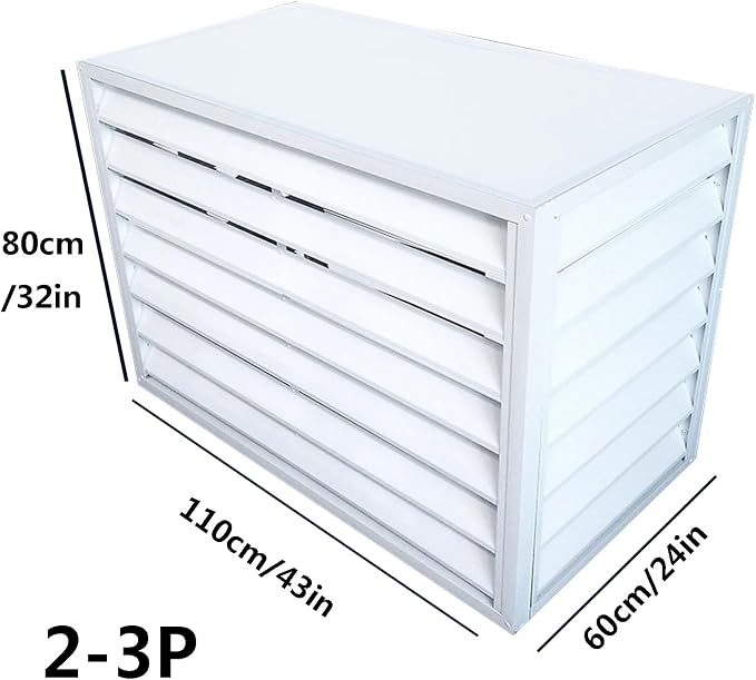 Outdoor air conditioning fence, outdoor air conditioning hidden protective cover - Image 2