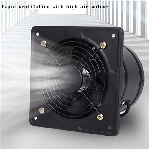10 inch, High Speed Explosion-Proof Garage Ventilation Fan 6-10 Inch 220V Low - Image 2