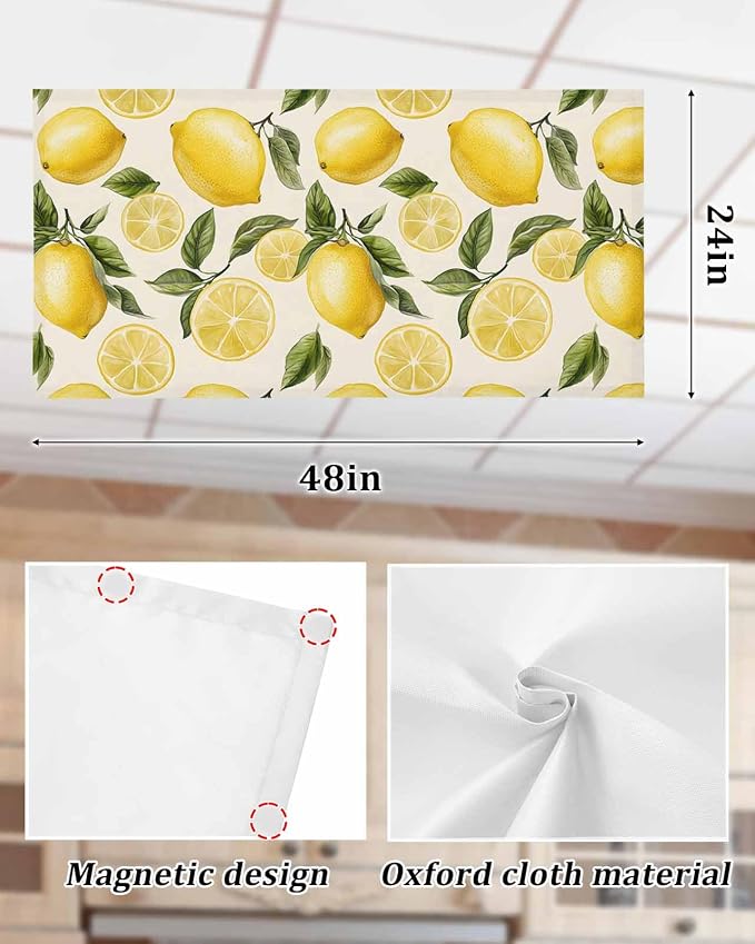 4 Pack Country Watercolor Fluorescent Light Covers - Image 8
