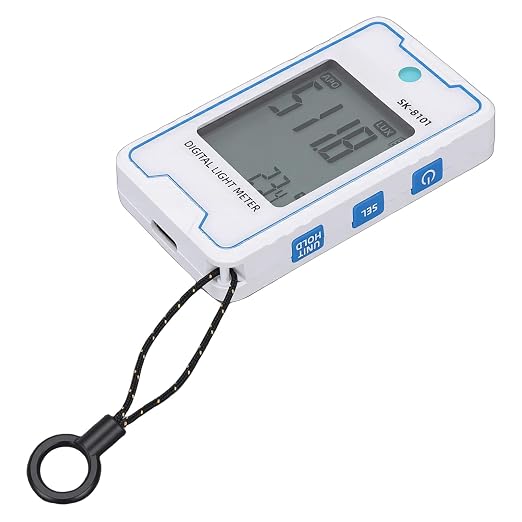 Mini Digital Light Meter Temperature Humidity Display Auto Off Data Hold - Image 2