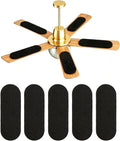5 Pack Ceiling Fan Filter for Blades, Activated Carbon Ceiling Fan Air Purifier by Palmhill