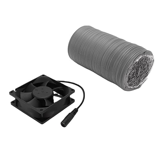 Vikye Adjustable Efficient Ventilation Kit Powerful Exhaust Fan Filter by Unknown