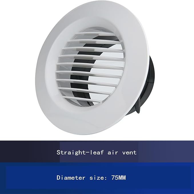 Black and White Fresh Air Outlet, Special Exhaust Air Outlet - Image 2