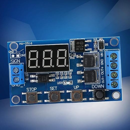 Relay Module, DC 5V-36V Timer Switch Module Cycle Delay Timer Switch - Image 6