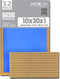 10x30x1 Air Filter Comparable to MPR 100 Basic Economy Furnace Filters by AIRXFILTERSWICKEDCLEANAIR