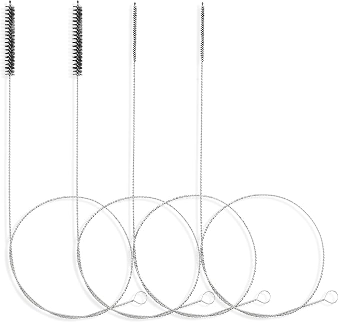40 Inches Brush Cleaner for Cleaning Straw, Feeding Tube, Siphon Hose, Sunroof by FOLUNUE