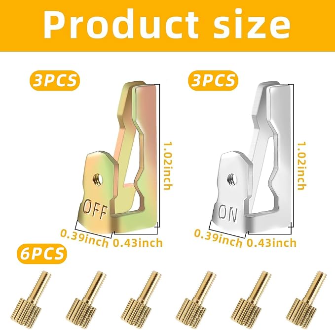 6 PCS Time Switch Replacement Trippers Kit Compatible - Image 2