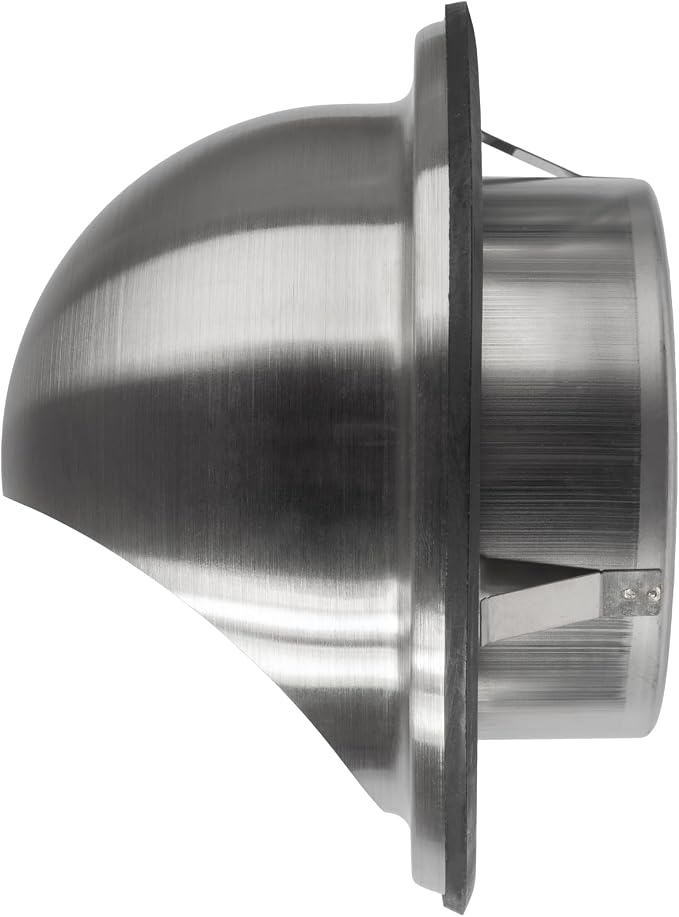 Vent Systems 5 Inch Stainless Steel Round Dryer Vent Cover - Image 9