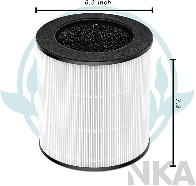 M03/B-D03 for MOOKA Air Purifier Replacement Filter, 3-in-1 HEPA Filter - Image 2