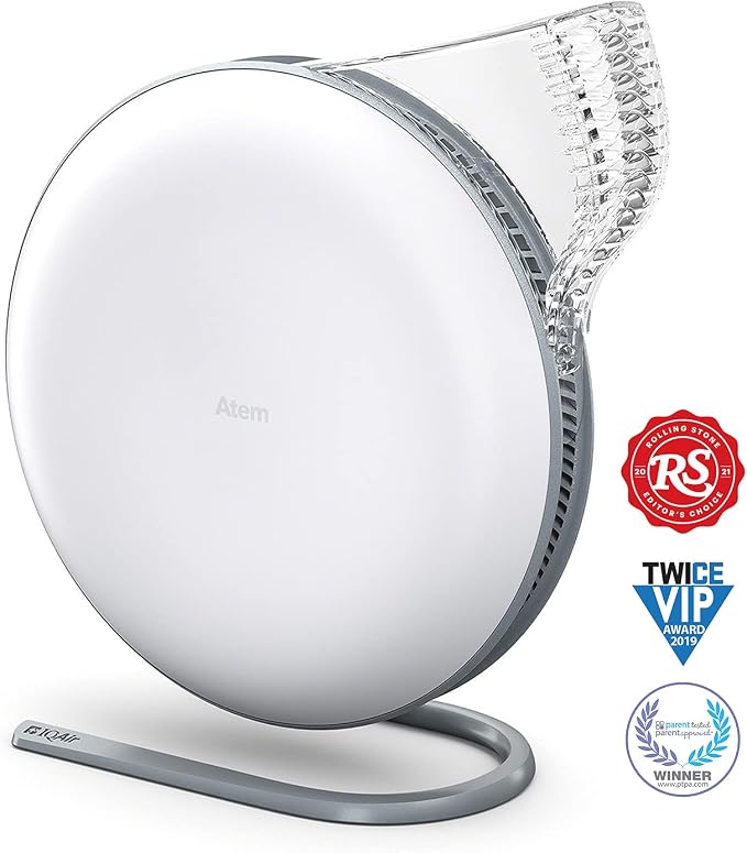 IQAir Atem Desk Air Purifier for Home, Small Room up to 150 sq ft, HyperHEPA - Image 6