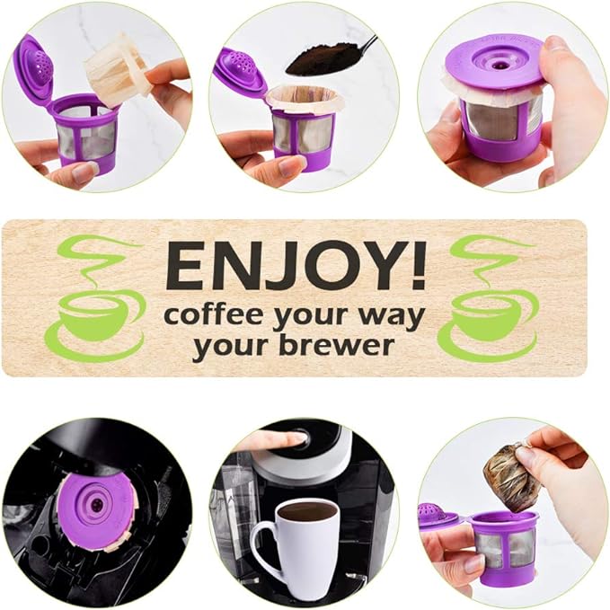 CAPMESSO Disposable Coffee Paper Filters Replacement Kerig Filter Compatible - Image 6
