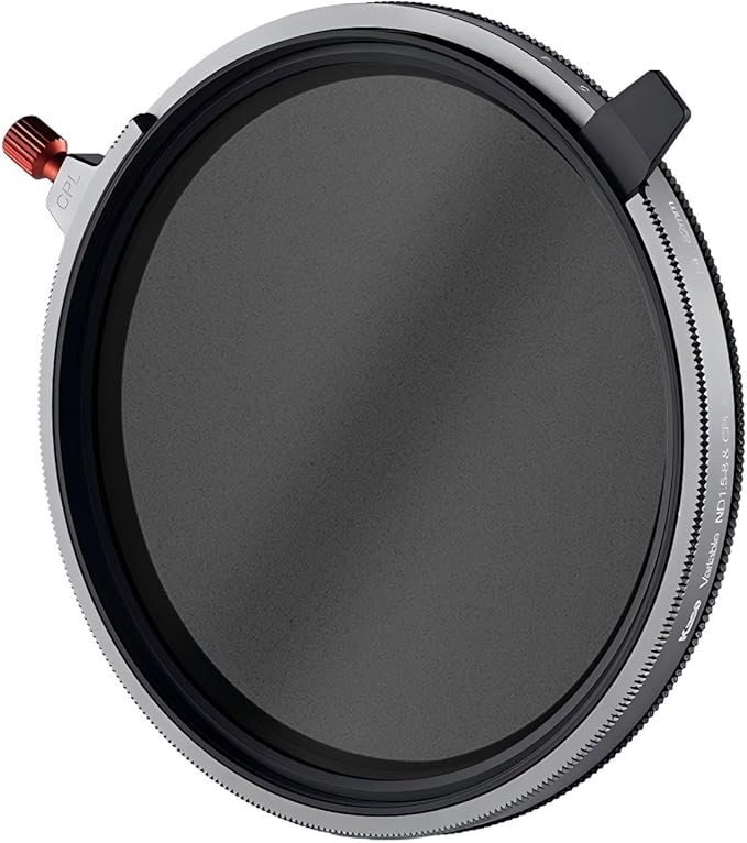 Kase Variable ND1.5-8 & CPL & Black Mist 3 in 1 Filter by KaseFilter