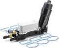 Engine Oil Cooler and Oil Filter Housing Adapter by GlymXiaAutoparts