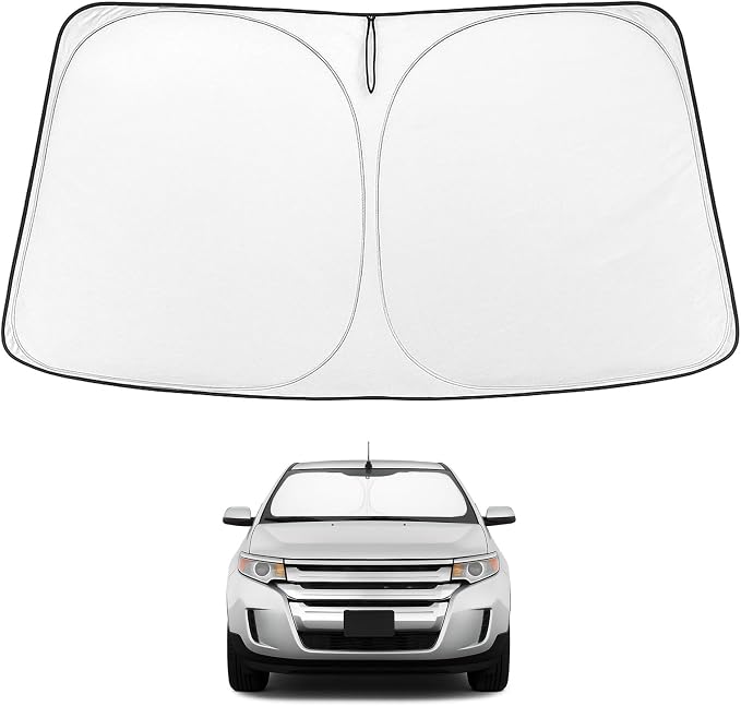 Proadsy 2026 Upgrade Windshield Sun Shade Custom Fit 2007-2014 Ford Edge by Proadsy