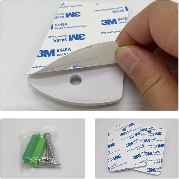 TV Air Conditioner Remote Holder, Self Adhesive Remote Control Holder Wall - Image 4