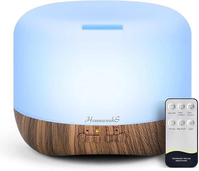 Aromatherapy Essential Oil Diffuser by Homeweeks