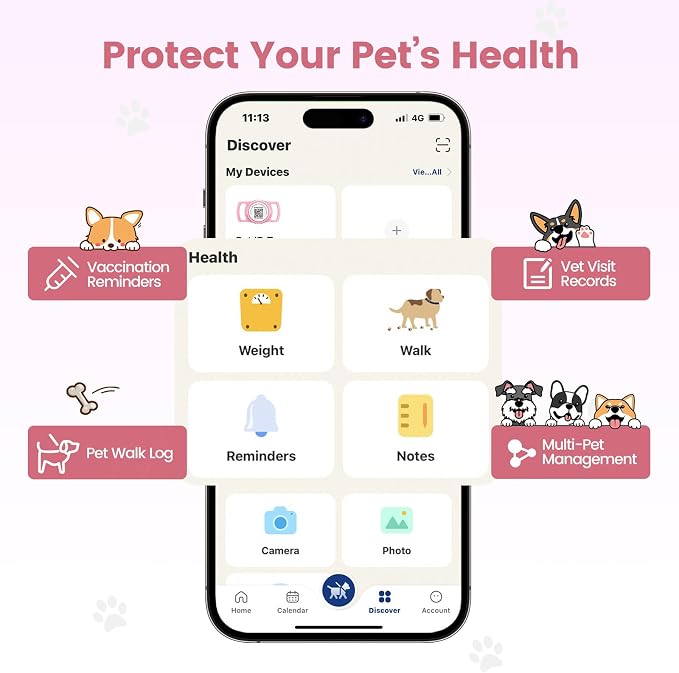 for AirTag Dog Collar Holder, Waterproof Smart QR Code - Image 6