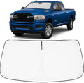 Proadsy 2026 Upgrade Windshield Sun Shade Custom Fit Dodge RAM 2500 3500 by Proadsy