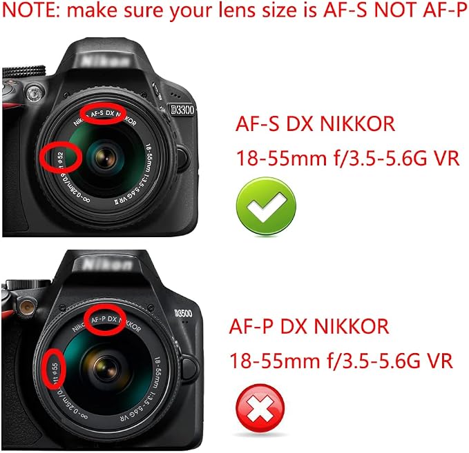 52mm Multi-Coated UV Protective Filter and 52mm Lens Cap Compatible - Image 3