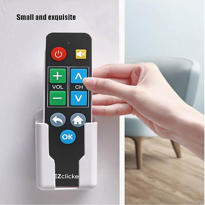 2pack Remote Control Holder, Self-Adhesive Wall Mount Phone Holder, Air - Image 3