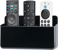 3 Slot Adjustable Remote Holder Wall Mount, TV Controller Holder Hollow Bottom by First-zgel