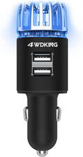 4WDKING Car Air Purifier Ionizer, 12V Plug-in Car Air Freshener Gadgets by 4WDKING