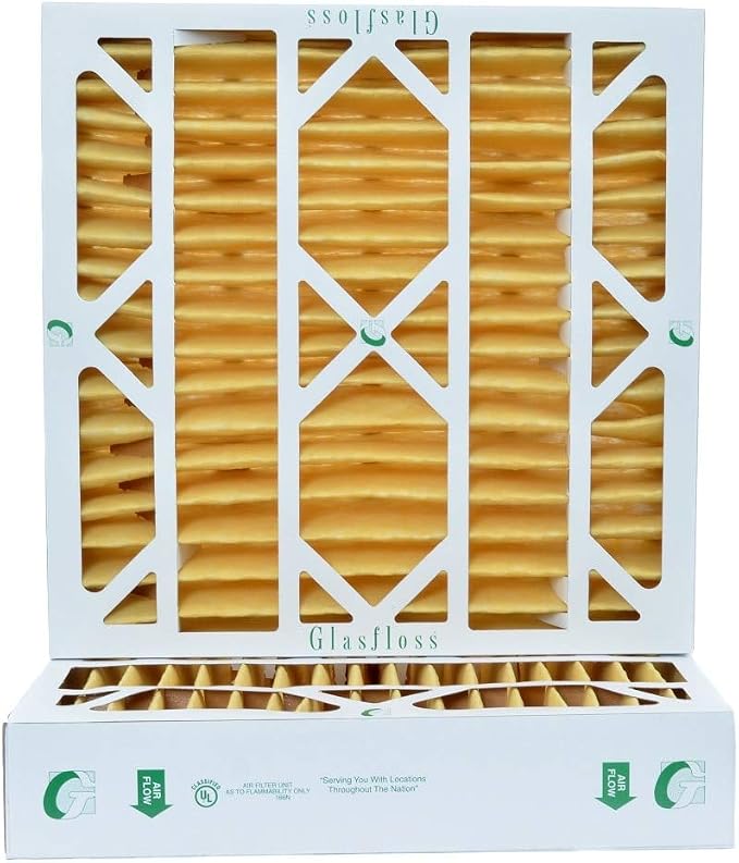 Glasfloss ZL 20x24x4 MERV 11 4" Inch AC Furnace Pleated Air Filters. Box of 3. - Image 4