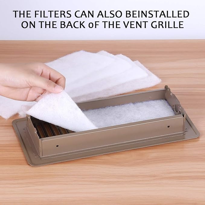 Lisol Complete Air Vent Filters Kit- 98‘’ x 18'' Electrostatic Media - Image 3