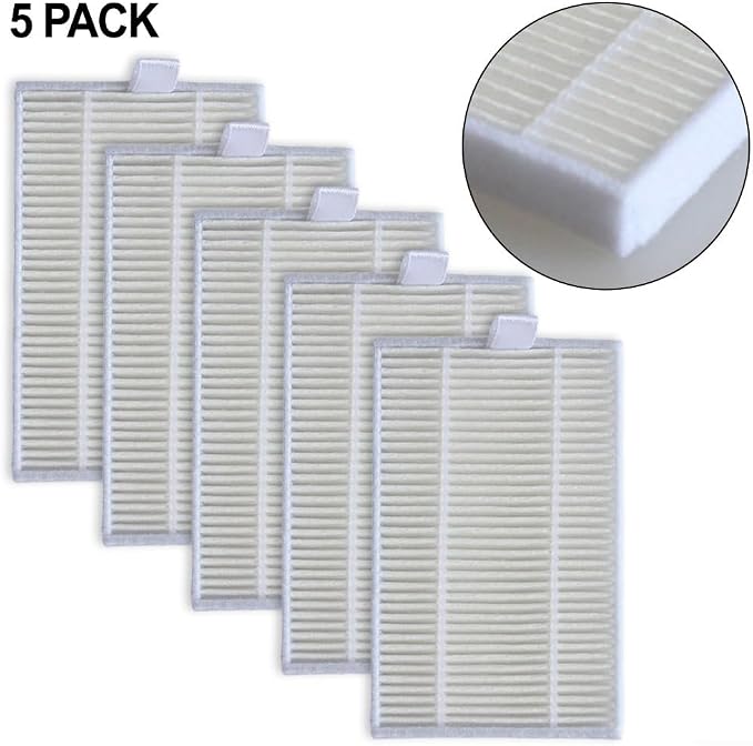 HEPA Filter Replacement Kit for Robot Vacuum Cleaner, 5 Filter Paper - Image 6