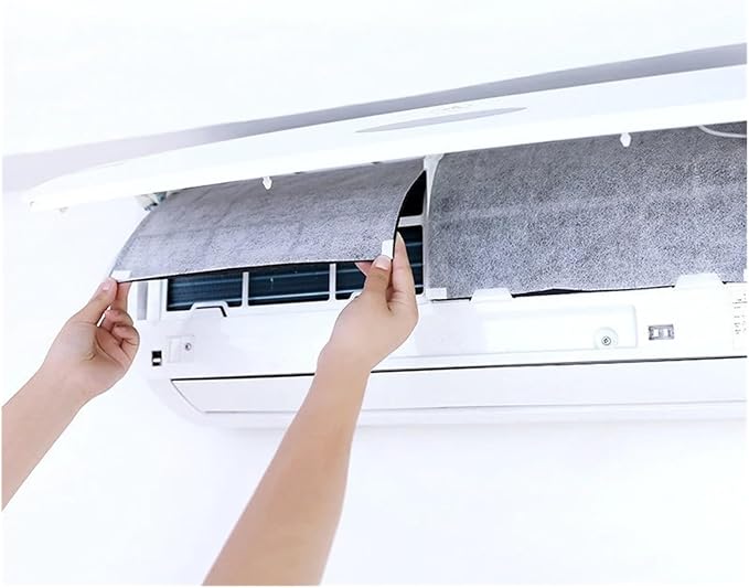 12 Pieces Air Conditioning Filters Cover Vent Air Conditioner Cuttable - Image 4