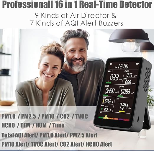 Professional Indoor Air Quality Monitor - Image 2