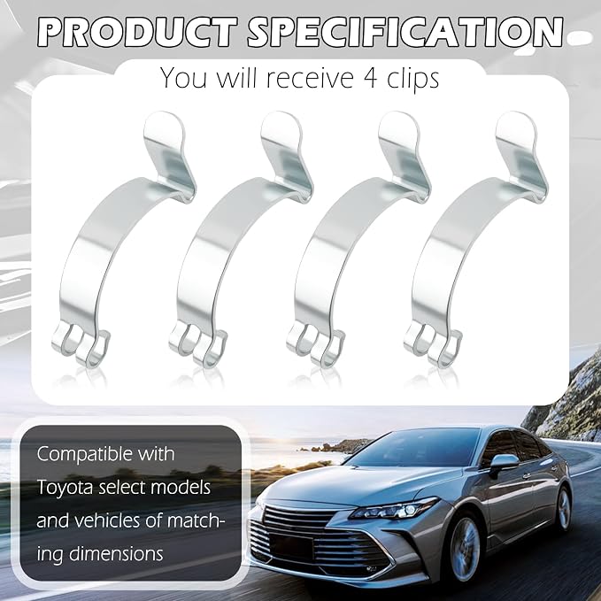 4PCS Air Filter Clips, High Strength Air Filter Box Clip - Image 7