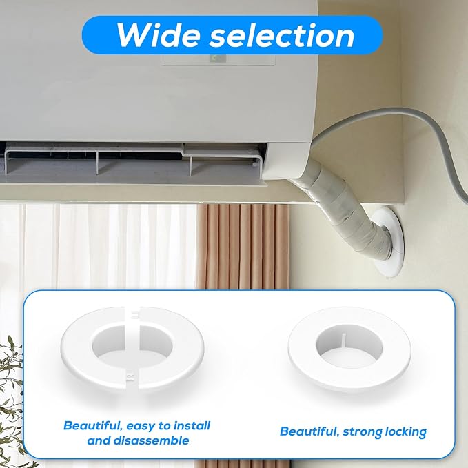 Mini Split Cover Wall Sleeve for Air Conditioner Line Set Covers - Image 5