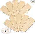 10 Pack Replacement Fan Blades for 42" Ceiling Weatherproof Fan Blades by Kittmip