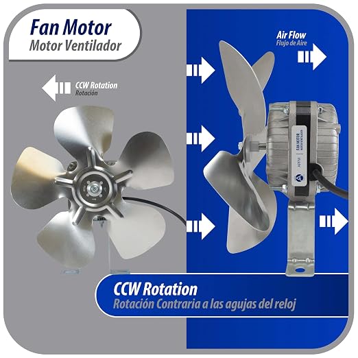 Appli Parts APFM-51E 5W Condenser and Evaporator Fan Motor 115V 60Hz 0.4A - Image 5