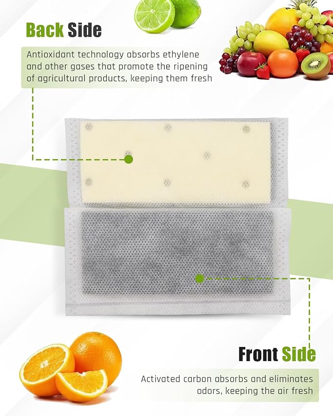 2 Pack FRPAPK2RF PureAir PK-2 Produce Keeper Plus Refills Fit - Image 3