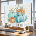 Thanksgiving Pumpkin Fall Botanical Indoor TV Cover, Elastic TV Screen by Unknown