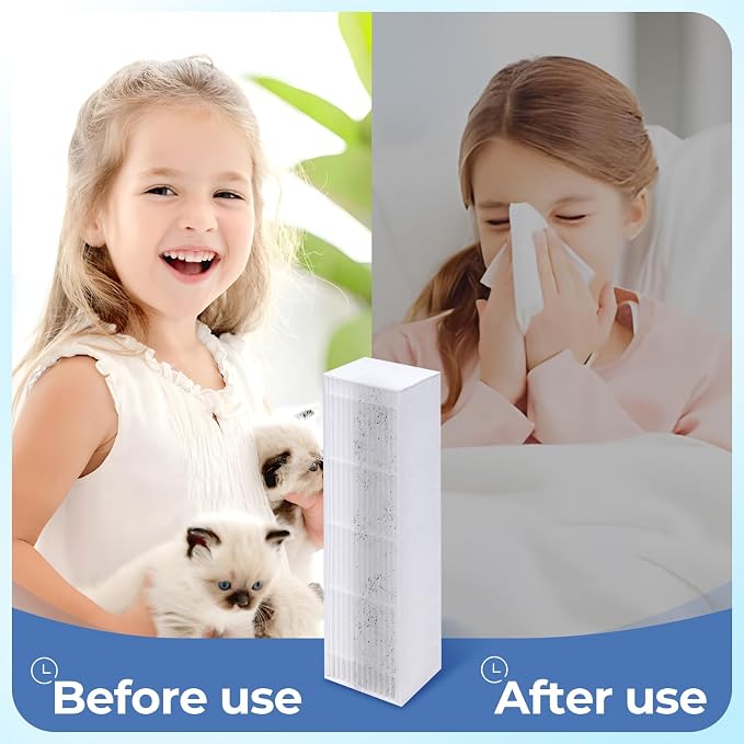 2-Pack HFD-010/HFD-110 Replacement Filter Compatible - Image 5