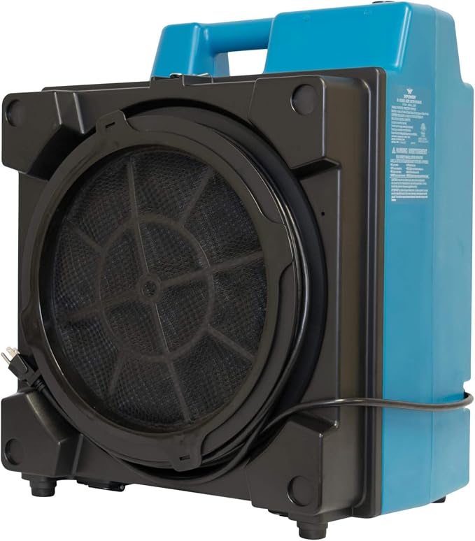 XPOWER X-3580 Commercial Air Scrubber, Negative Air, 600 CFM, 4-Stage HEPA - Image 3